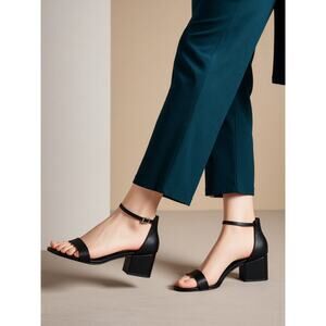 Women Sandals Amazon Essentials Women Heeled Sandals Size 9 Black